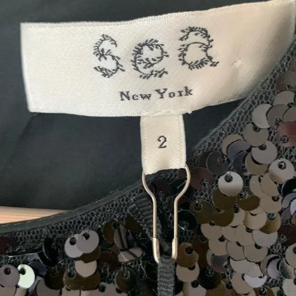 NWT Sea Sequined Midi Dress - Picture 5 of 8